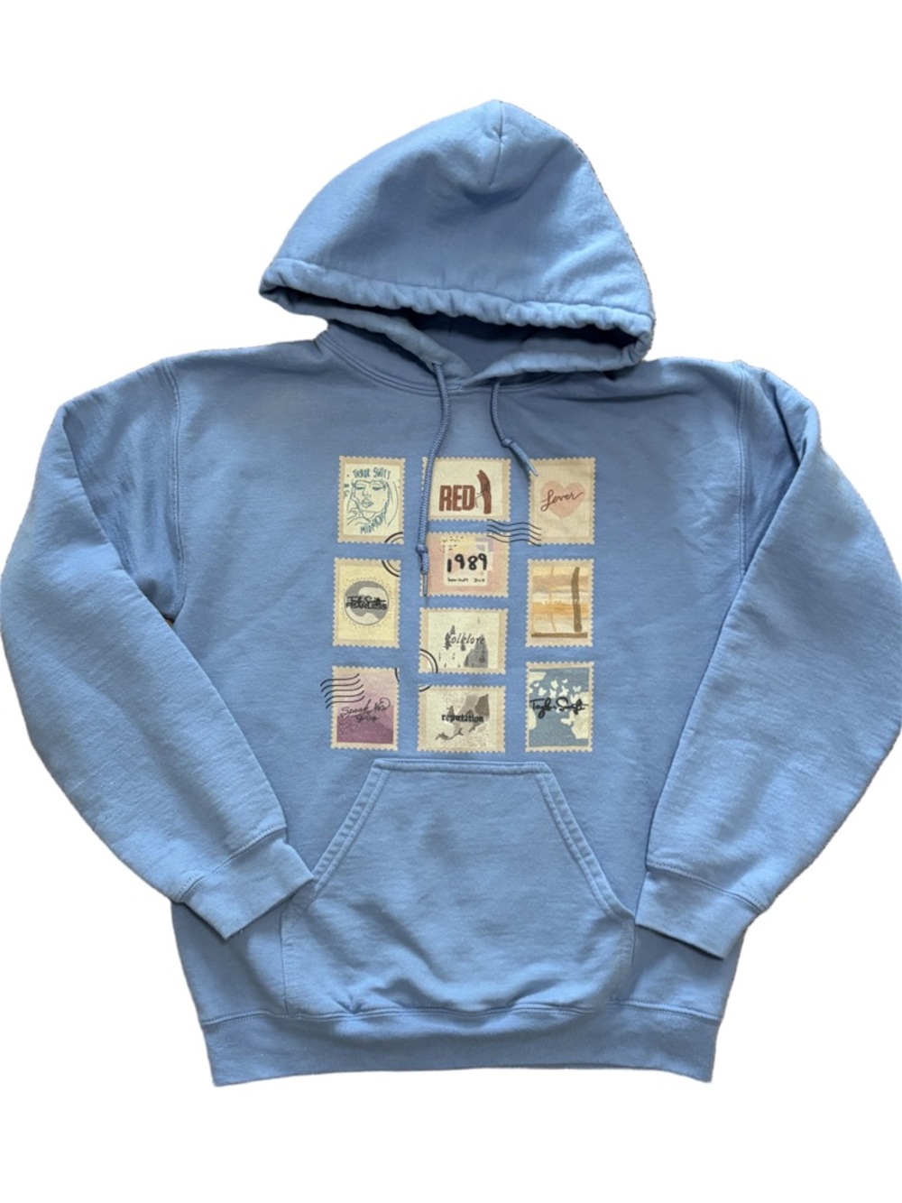 Taylor Swift Eras Hoodie Blue S (Unisex Fit)